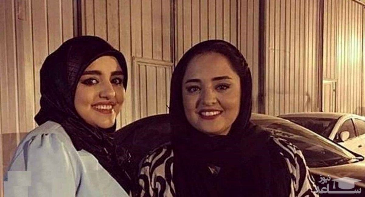 نرگس محمدی در خیابان با ظاهری عجیب
